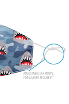 Shark Camo Printed face Mask
